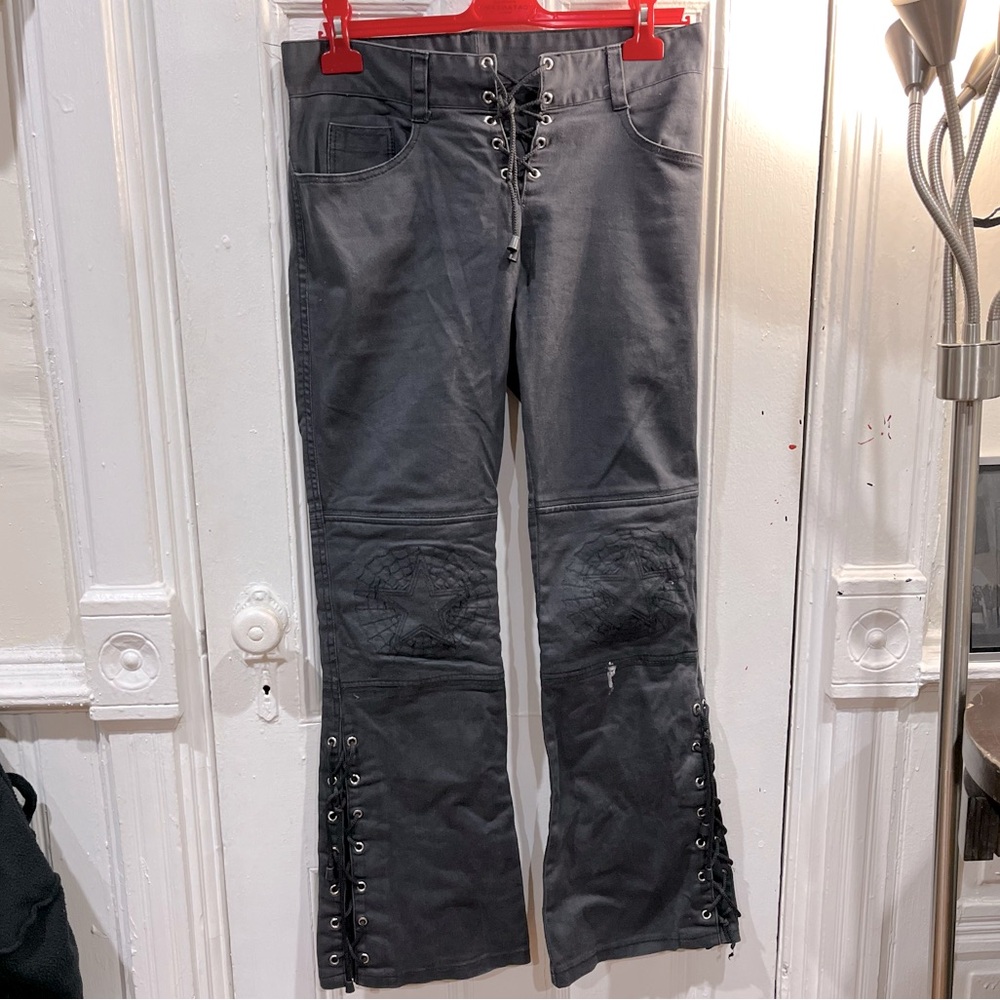 Bat Attack Vintage 90s Cotton Pants